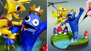 Realistic Rainbow Friends BOSS BATTLE, Diorama, Polymer Clay by Emz Odd Works 18,015 views 10 months ago 9 minutes, 40 seconds