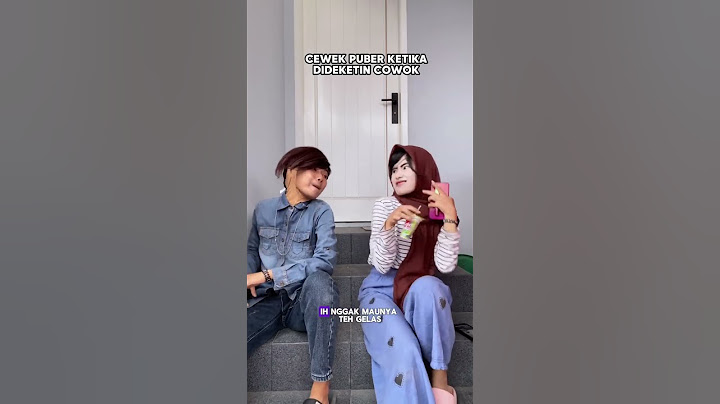 Cewek puber ketika di deketin cowok #funny #comedy #lucu #ichamarpuah