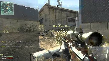 MW3 Quickscoping Montage/ 360 Final kill