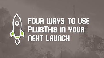 Four ways to use PlusThis in your next launch | Monkeypod Marketing