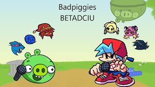 Badpiggies but every turn a different cover is used (Badpiggies but Everyone sing it) FNF