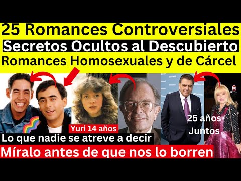 Romances Controversiales Entre Famosos que Fueron Ocultos | Secretos al Descubierto Los secretos de las relaciones abiertas al descubierto