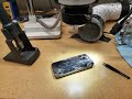 Severely Smashed iPhone 13 Pro (continued) - iPhone Data Recovery Procedures - Livestream 2