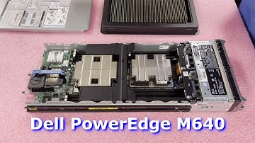 Dell PowerEdge M640 Blade Server Overview | Memory Review & Install Tips | How to Configure DDR4 RAM