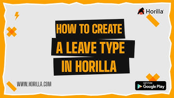 How to Create a Leave Type (Leave Policy) in Horilla HR Software| Leave Management System| Free HRMS