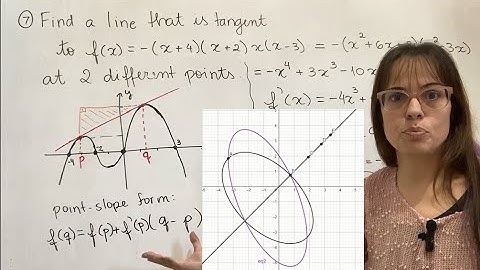 Exercises about Tangent Lines [Part 2]