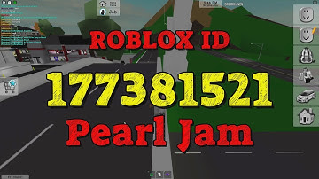 PEARL JAM Roblox Song Codes