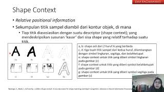 Shape Descriptor-2: Shape Context