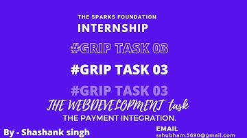 Payment Integration Task Video #Gripjune21