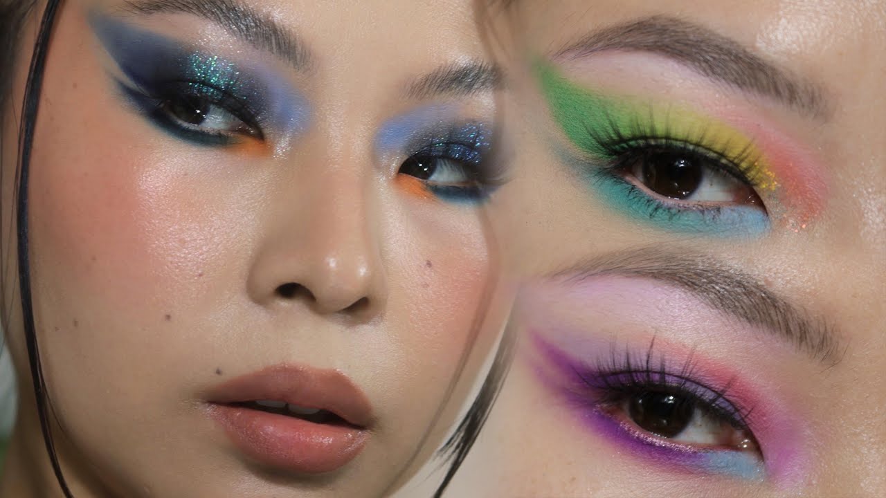 NORVINA PALETTE VOL 6 TUTORIAL& SWATCHES& MY THOUGHTS 3 LOOKS ON HOODED ASIAN EYES