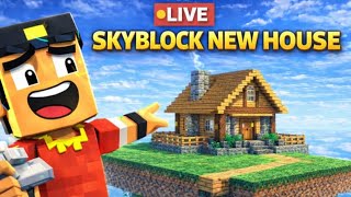 Minecraft Skyblock Upgradation Live 🔴 | From Noob Island to OP Skyblock Base!