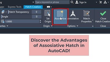 Discover the Advantages of Associative Hatch in AutoCAD!