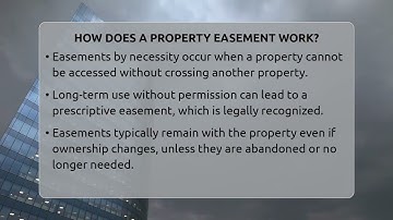 How Does A Property Easement Work? - CountyOffice.org
