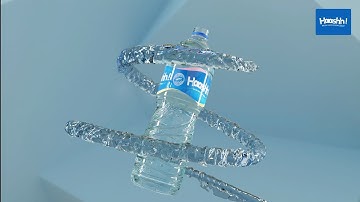 Water Bottle 3D Product Animation Video Ad || Water Simulation 3D Animation Studio in Delhi