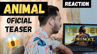 ANIMAL (Official Teaser Reaction): Ranbir Kapoor |Rashmika M, Anil K, Bobby D | Sandeep Reddy Vanga