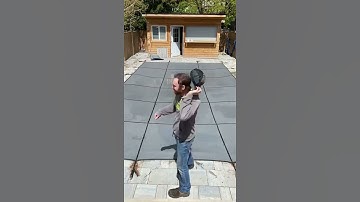 Pool cleaning is so satisfying!!