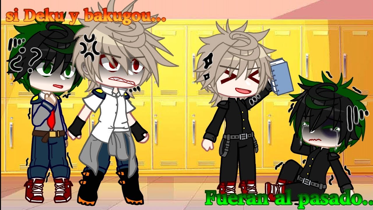 Si Deku y Bakugou fueran al pasado...||BKDK🧡💚||BNHA||MHA
