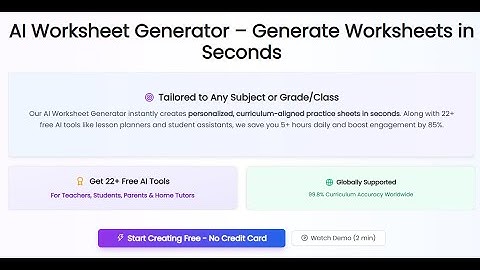 Turn Textbook Photos into Worksheets in 30 Seconds! Try Free AI Worksheet Generator