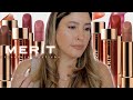 MERIT LIPSTICKS Review and Swatches