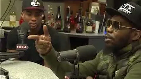 Charlemagne Tha God almost catches fade with Beani...