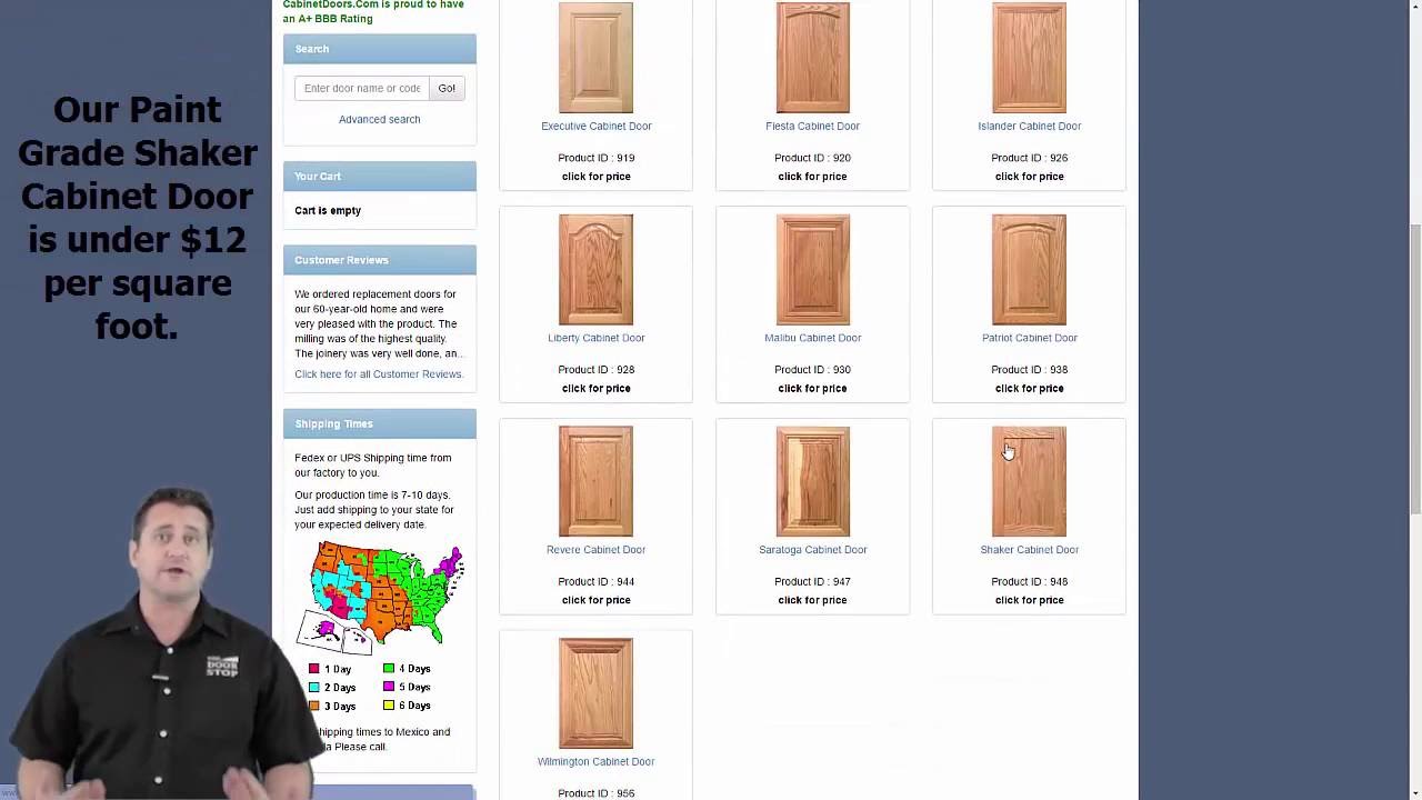 How To Buy New Cabinet Doors Online At 50 Off Retail