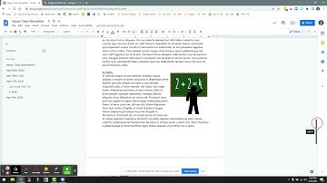 Google Docs And QR Code- Making a Newsletter to Keep Up To Date