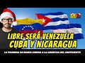🔴 MARÍA CORINA ASEGURA QUE LA LIBERTAD DE VENEZUELA ES TAMBIÉN LA DE CUBA Y NICARAGUA