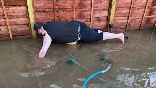Some Flooded garden examples  from this week by Pure Clean Drainage PCDSOL 388 views 4 years ago 2 minutes, 32 seconds