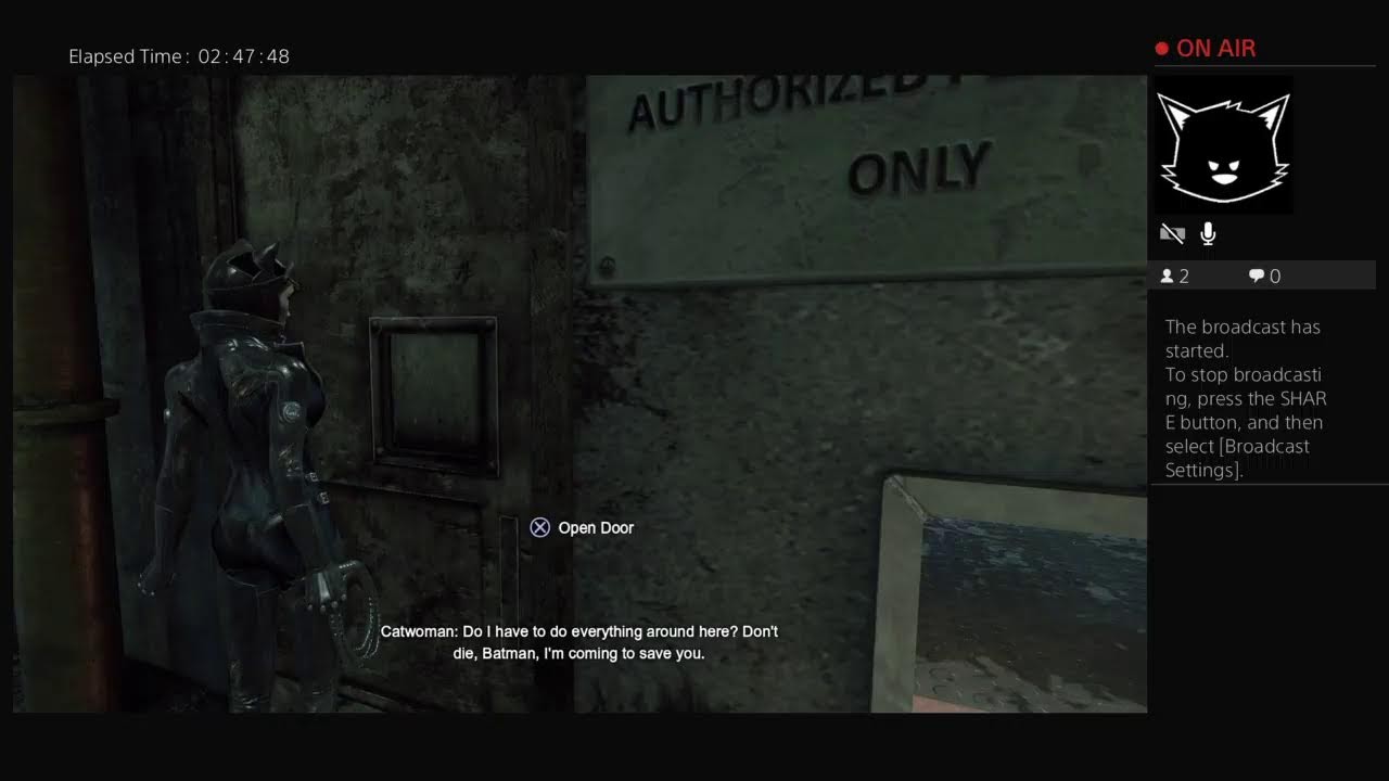 (continuing were we left off) Batman return to arkham arkham city join the stream and say What's up