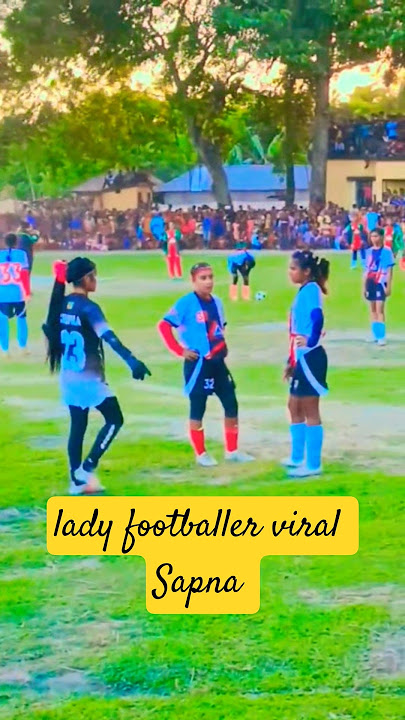 viral Sapna Tik Tok video #tiktok #footballer #lady