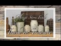 Making Farmhouse Decor From Thrifted Finds || Trash to Treasure