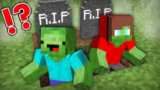 JJ and Mikey got INFECTED By A ZOMBIE APOCALYPSE in Minecraft Challenge Maizen