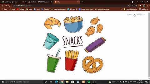 Demo aplikasi berbasis web dengan Laravel