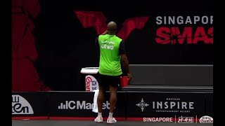 THE FINAL SET - DRAMA / QUADRI ARUNA VS LIM JONGHOON / Singapore Smash 2024.