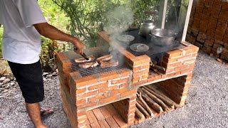 how to build a wood stove 4 by yourself cooking compartment and oven combination # 175