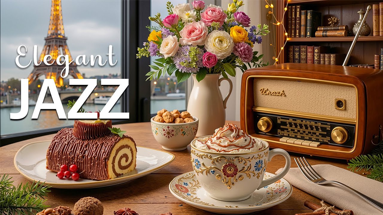 🎷 Elegant Jazz Music ☀️ Smooth Winter Bossa Nova for Work, Study, Focus & Cozy Atmosphere