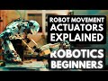 Robot Actuators Explained: DC, Servo, Stepper &amp; More for Your Projects!