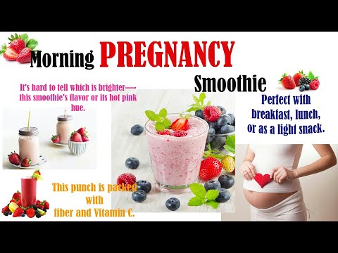 morning-pregnancy-smoothie-|-supervloggerme