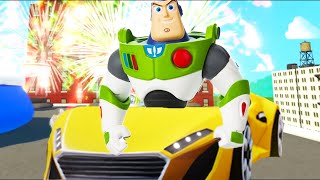Disneyland Base Lightyear from the cartoon Toy Story and Cars #SHORTS