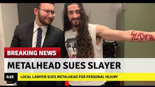 Metalhead Sues Slayer for Engraving Logo