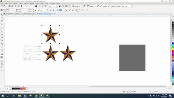 Corel Draw Tips & Tricks Intersect Tool with an distressed look