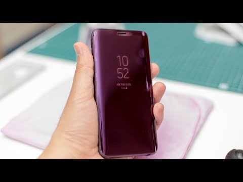 All About Galaxy S9 Covers - Clear View Standing Cover