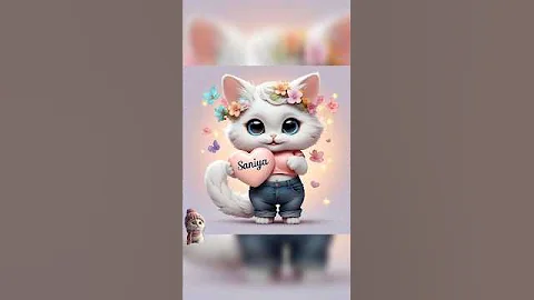 Comment your Name ? 😋😋♥️.....#shorts #beautiful #cat #names #namestatus