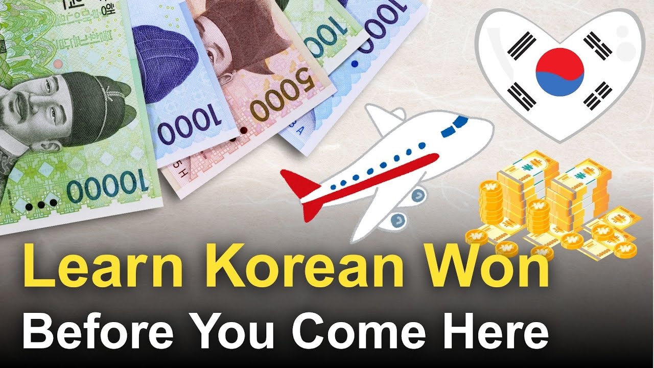 Money in Korean | 💰 Korean Won Made Simple for Beginners
