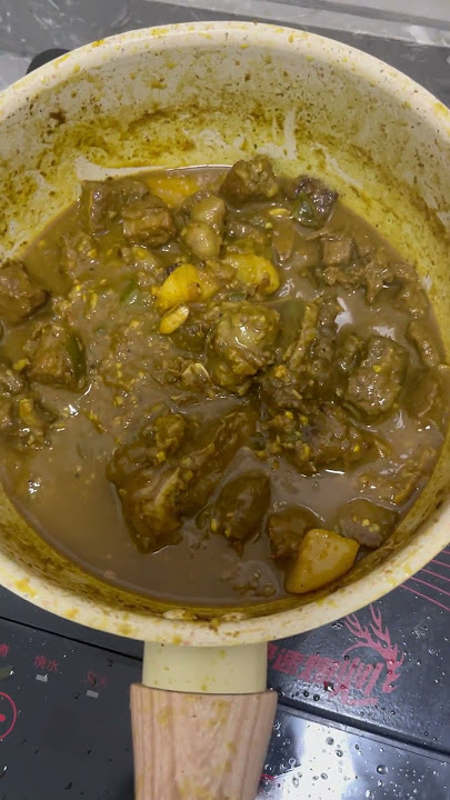 Beef curry with mustard oil #food #china