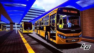 🔴Ônibus escolar no Proton Bus Simulator - Caio Apache Vip II OF-1722M +G27