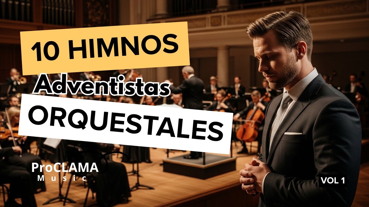 10 Himnos Adventistas Orquestales Más Poderosos 🎺 Alabanza Conservadora y Solemne (Vol. 1)