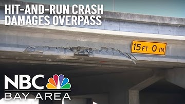 Berkeley Overpass Damaged Following Hit-And-Run Collision Involving Big Rig: CHP