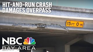 Berkeley Overpass Damaged Following Hit-And-Run Collision Involving Big Rig: CHP