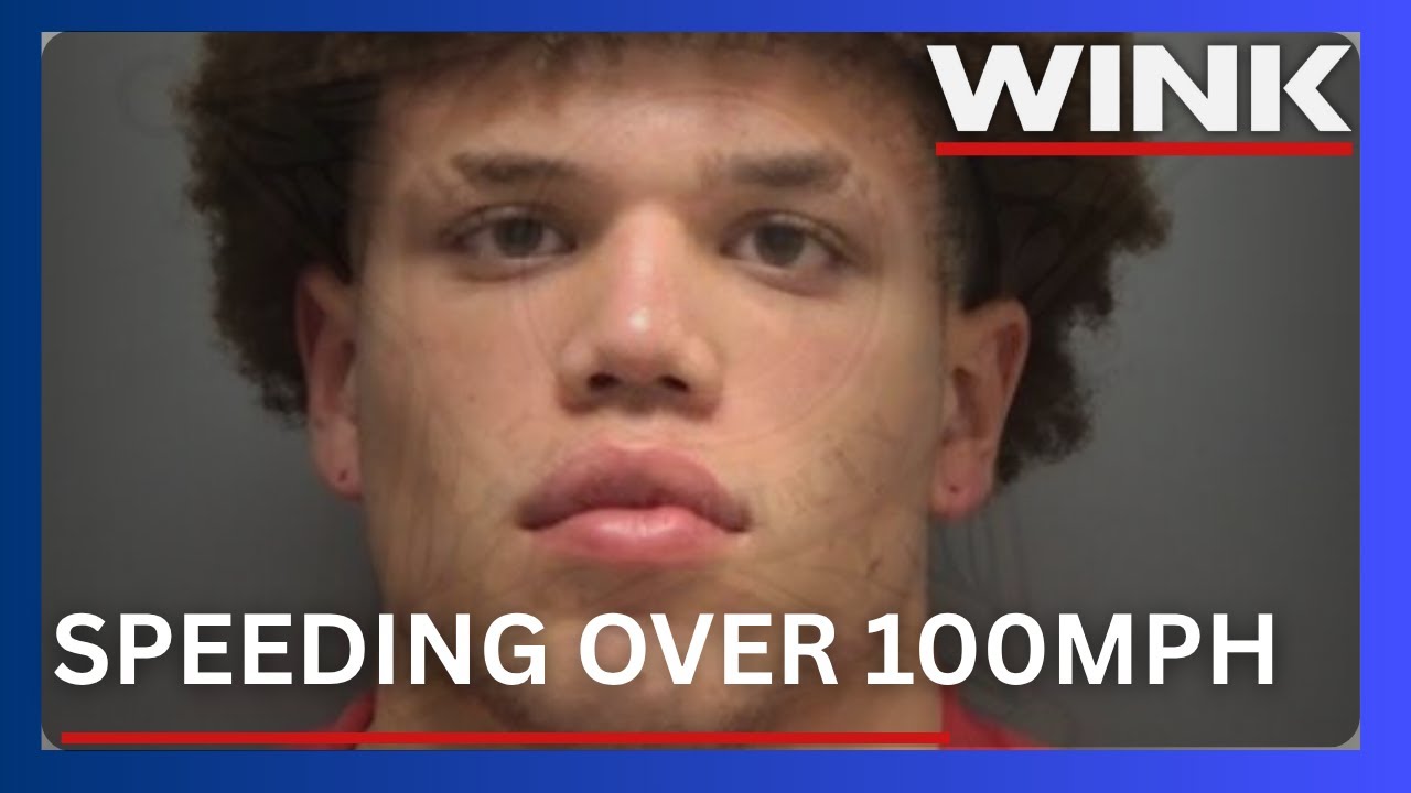 Teen caught speeding over 100 mph on Edison Bridge in Fort Myers - YouTube